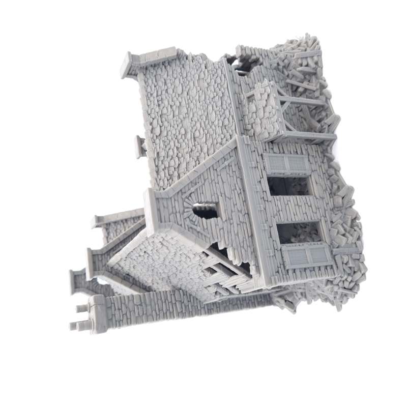 Ruined Thornewood Residence Back View