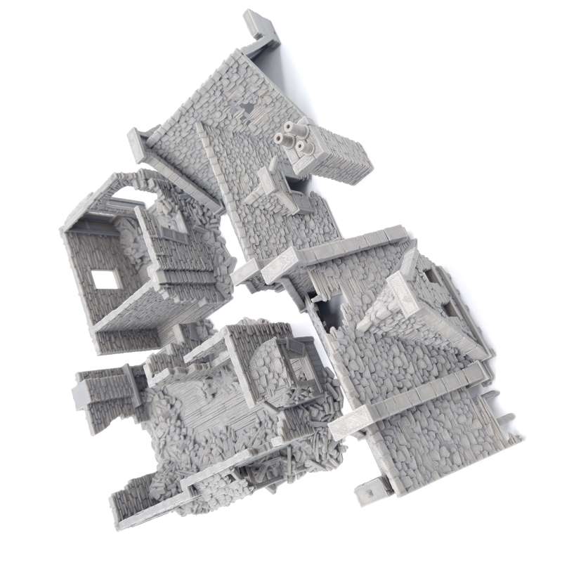 Ruined Thornewood Residence Top View