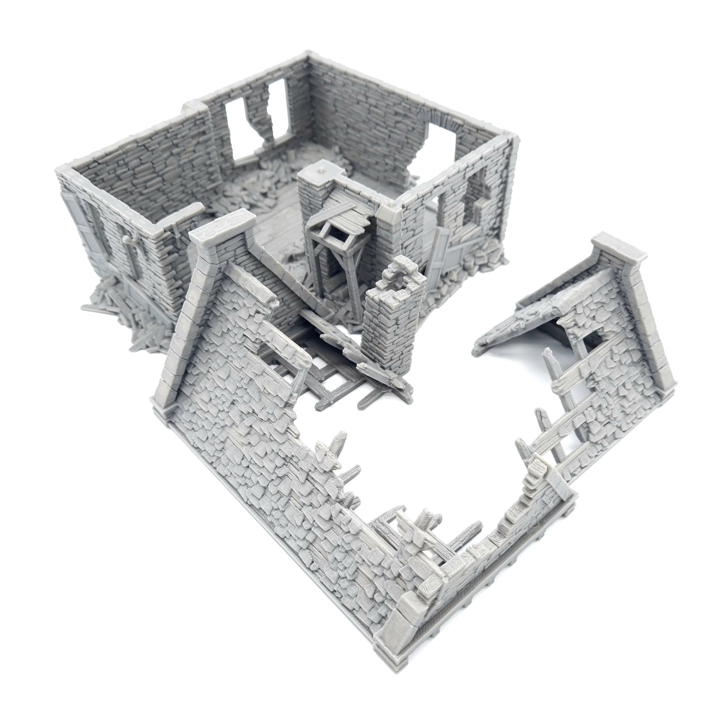 Ruined Waller Residence Top View