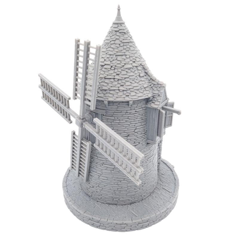 Stone Windmill Front View
