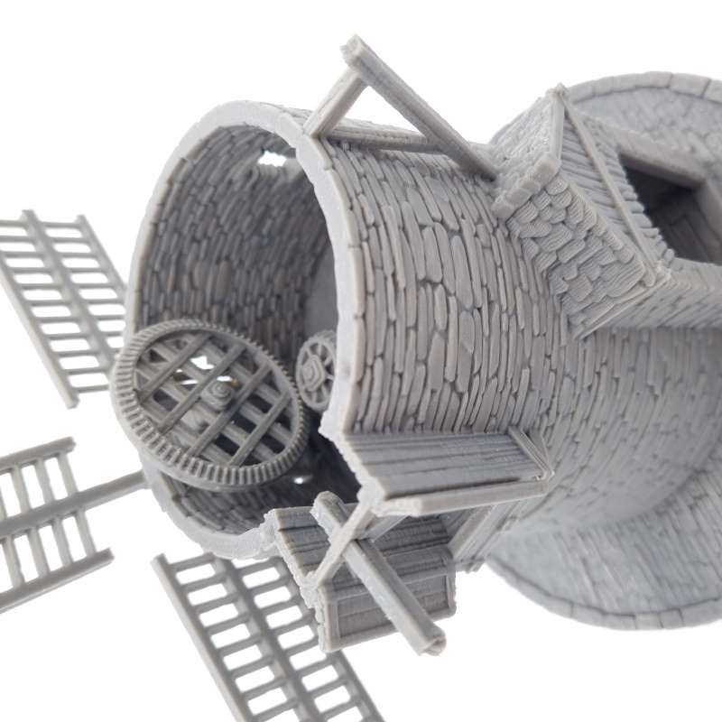 Stone Windmill Top View
