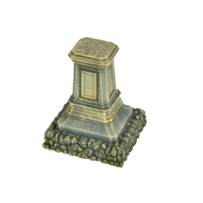 The Concrete Stone Pedestal