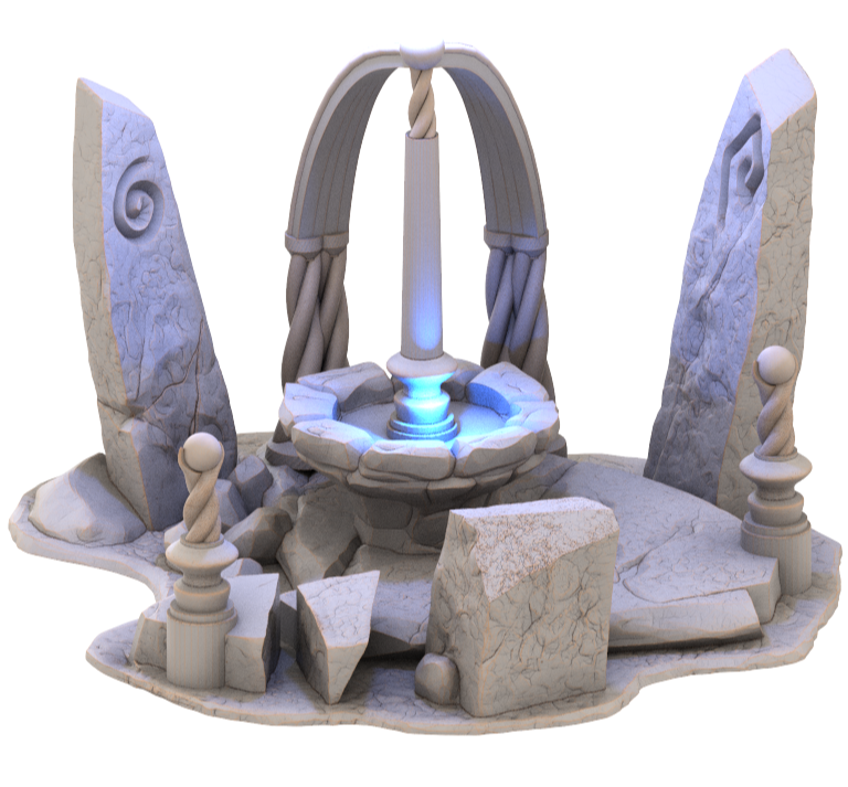 The Elven Pool Front View