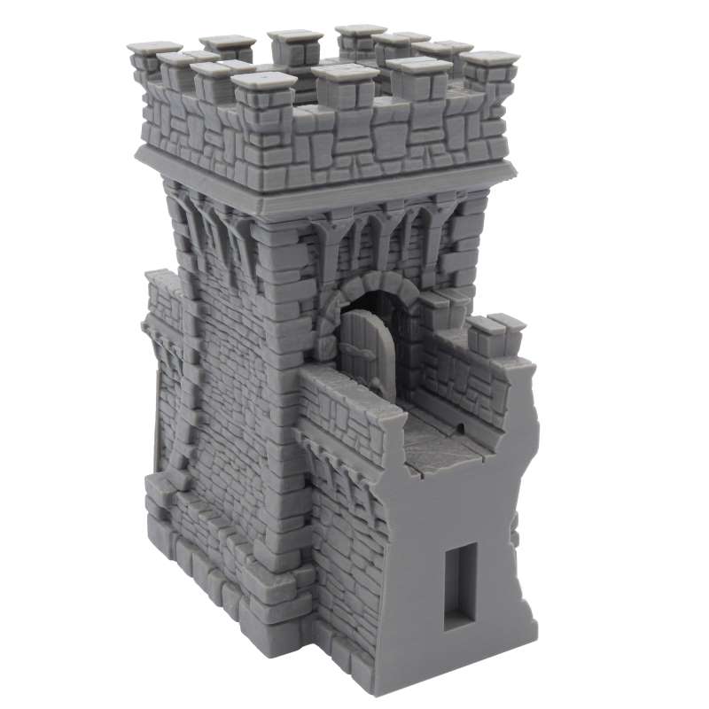 Tower Castle Wall - Curtain