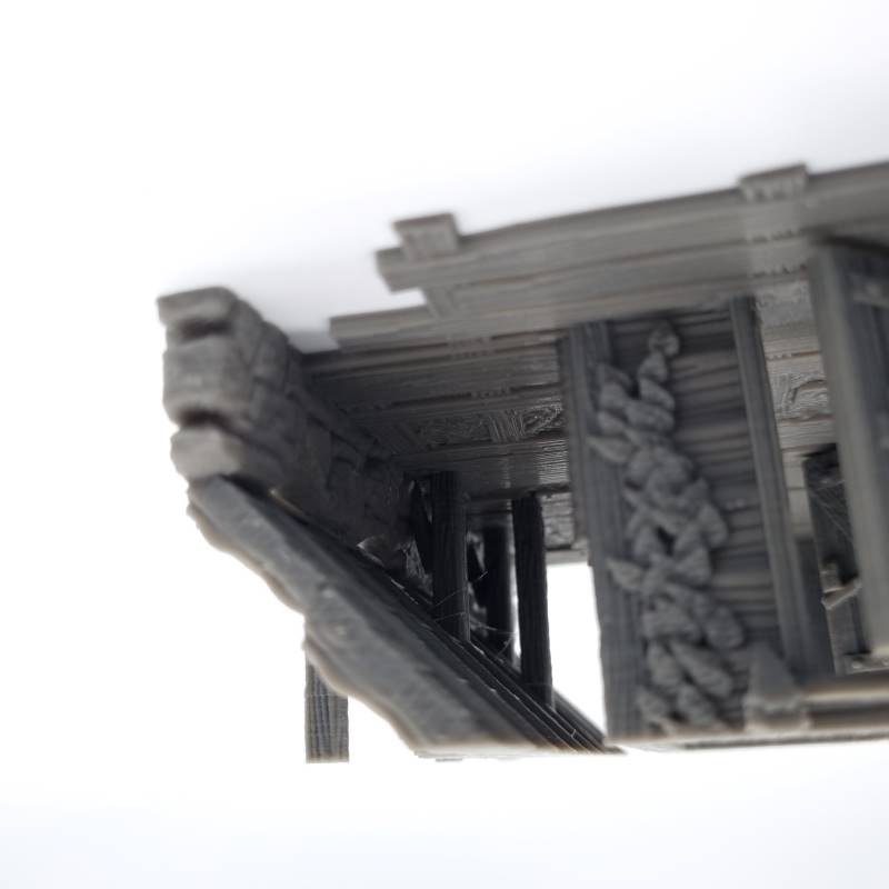 Viking Village House 1 3D Printed
