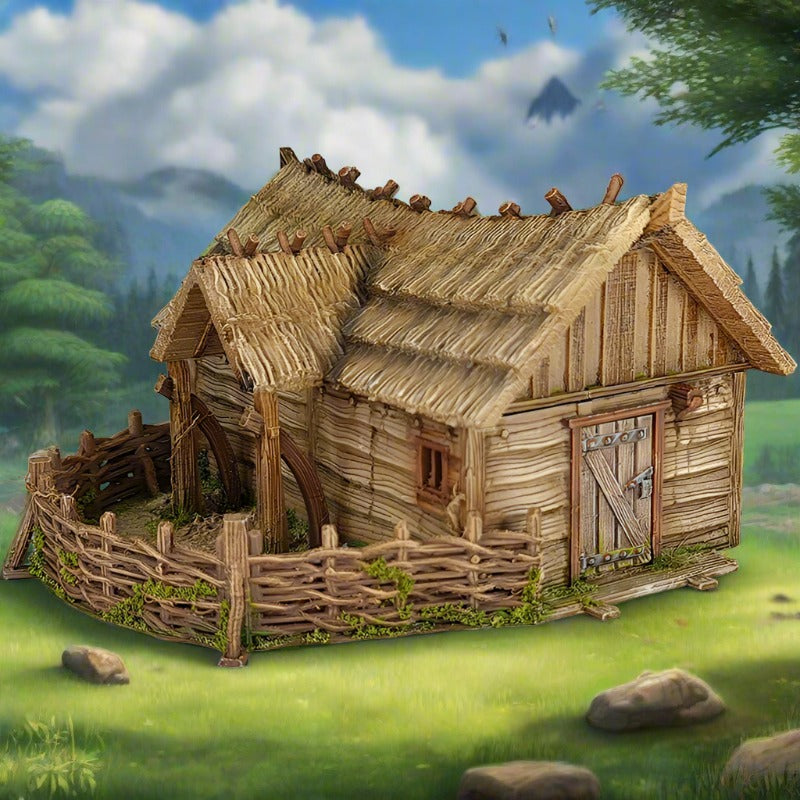 Viking Village House 2 QP3D