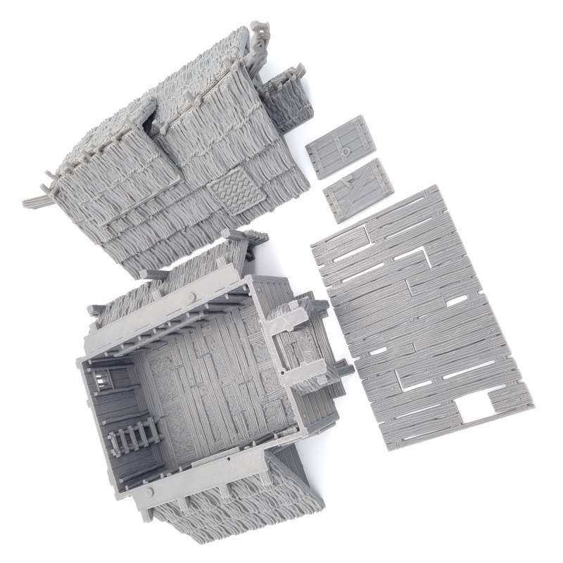 Viking Village House 3 QP3D 3