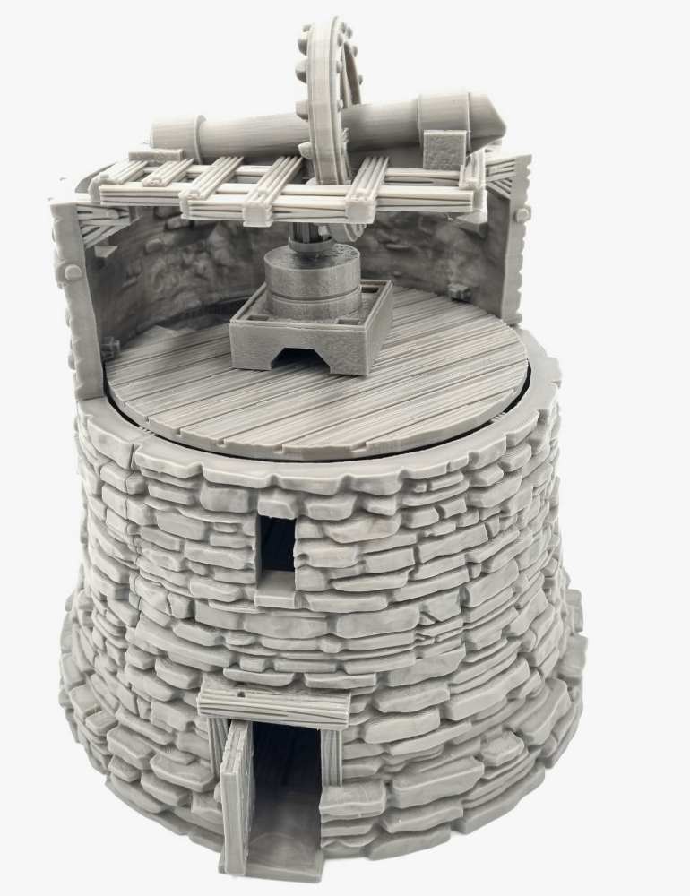 Windmill Side View
