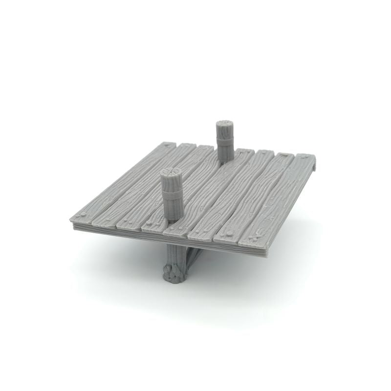 Wooden Pier Walkway for Strolling -2