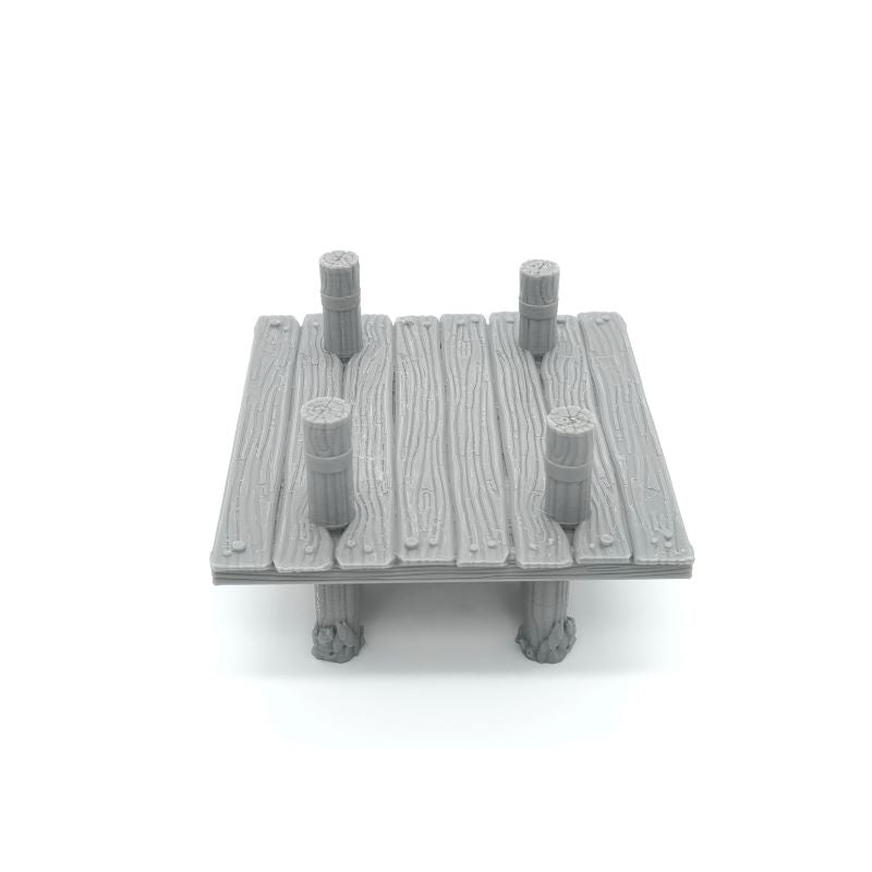 Wooden Pier Walkway for Strolling -4