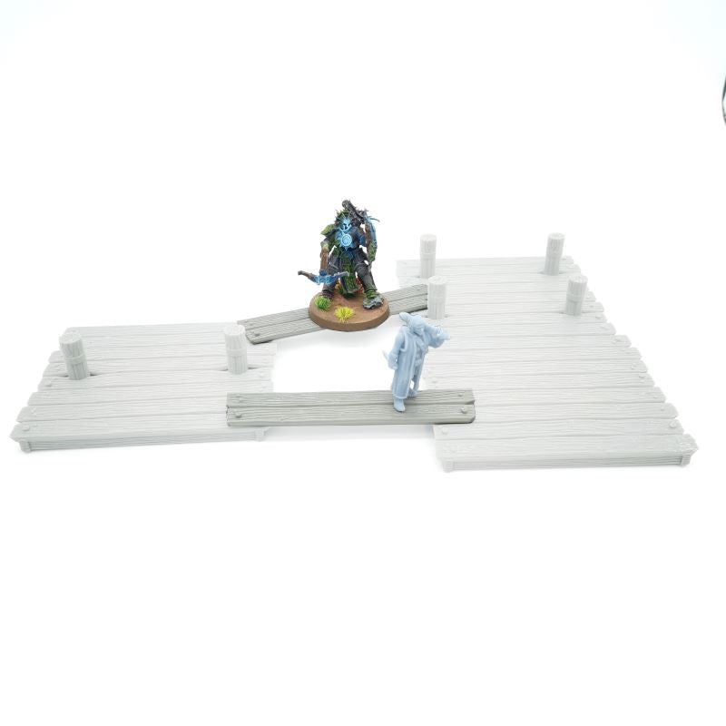 Wooden Pier Walkway
