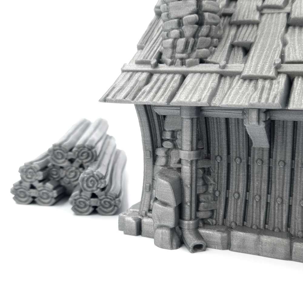 Woodland Hut QP3D Wargames
