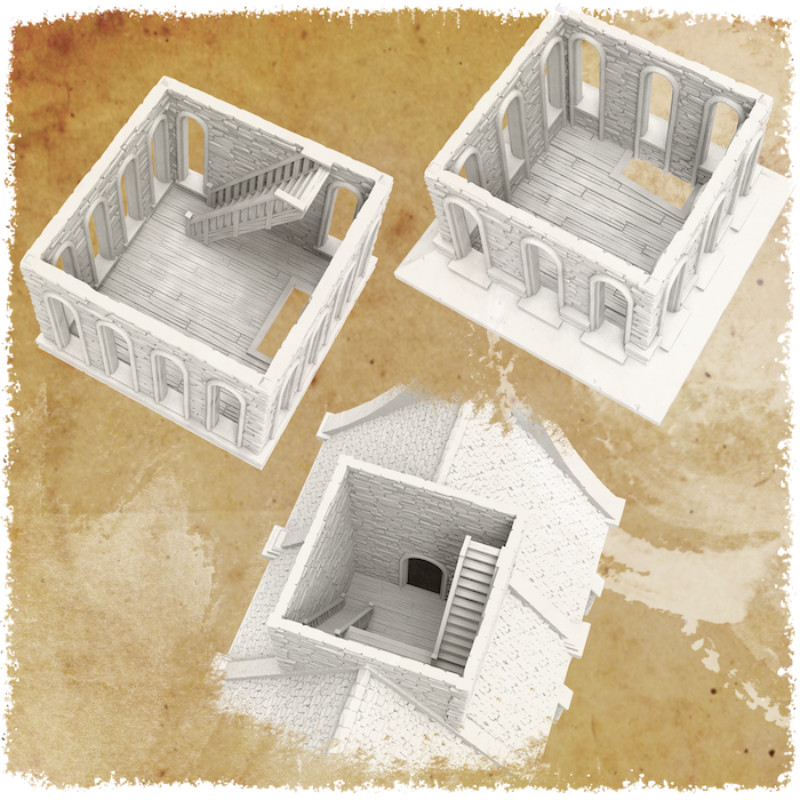 Church of the Dale – 18th Century Rural Church Terrain (28–32mm Scale)