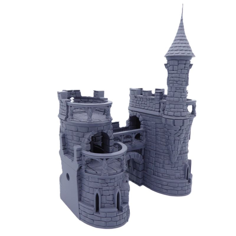 Barbican Gate Wall - Building with Modular Castle Wall Connection