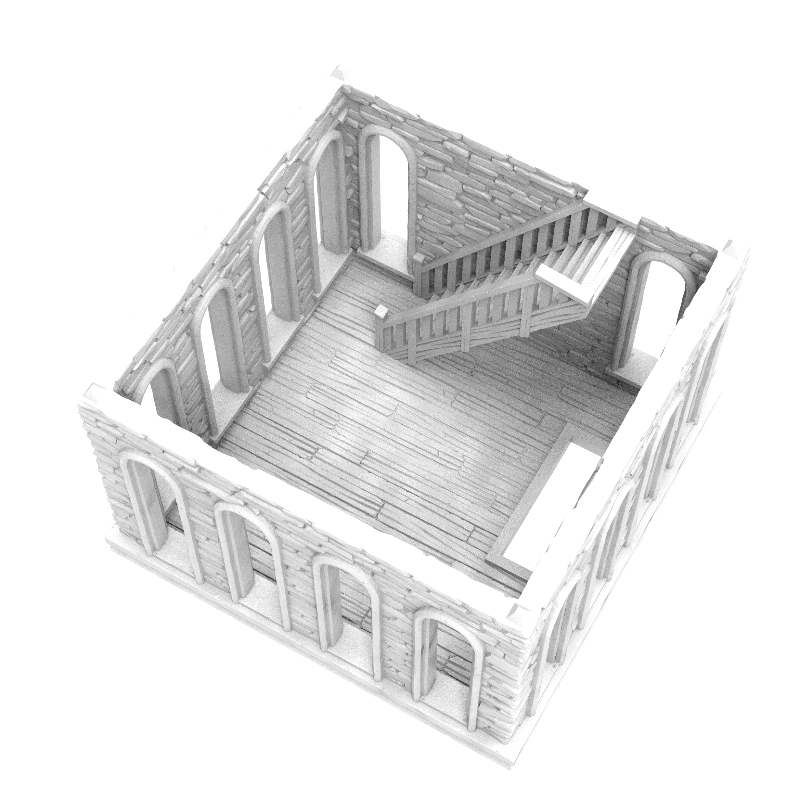 Church of the Dale – 18th Century Rural Church Terrain (28–32mm Scale)