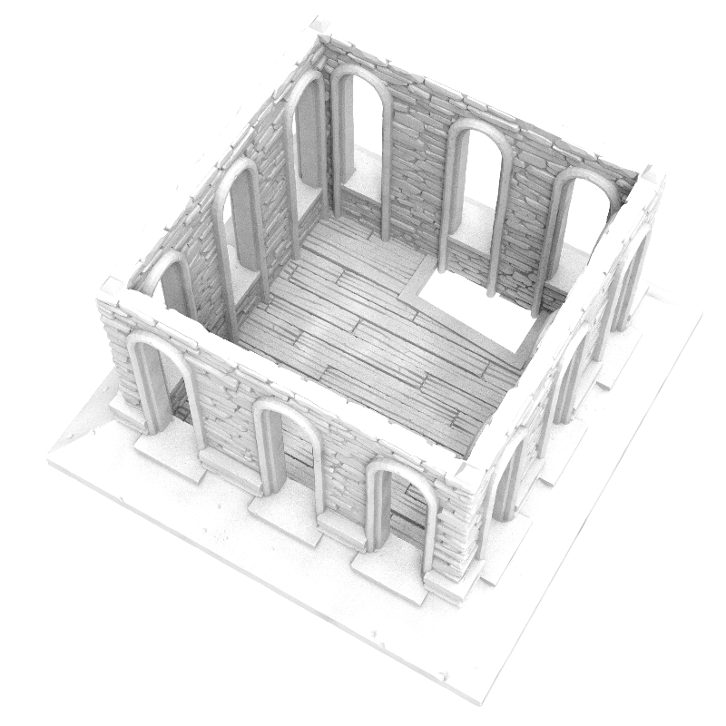 Church of the Dale – 18th Century Rural Church Terrain (28–32mm Scale)