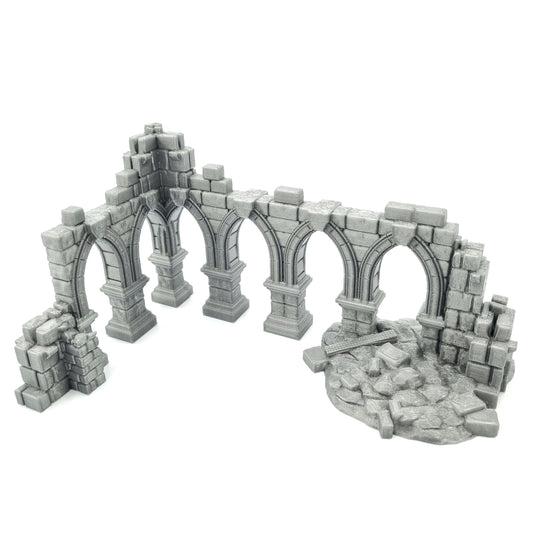 Battle Ruined Pillars Wall