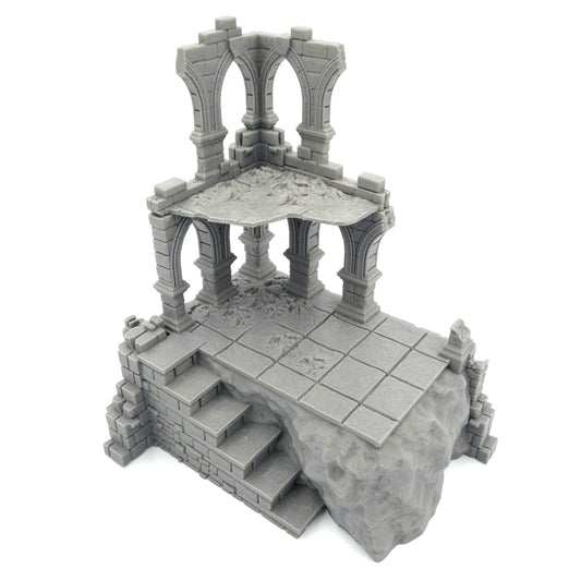 Battle Ruined Pillars Building