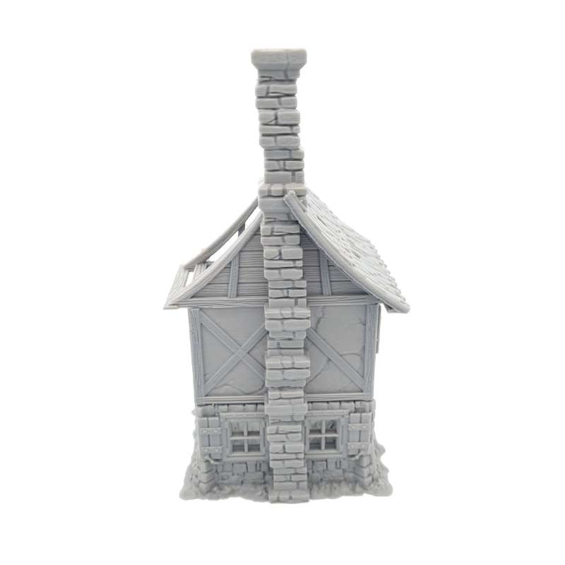 House Ruin 01 – Frostguard Town Ruined Building (3 Parts) – 28–32mm Terrain