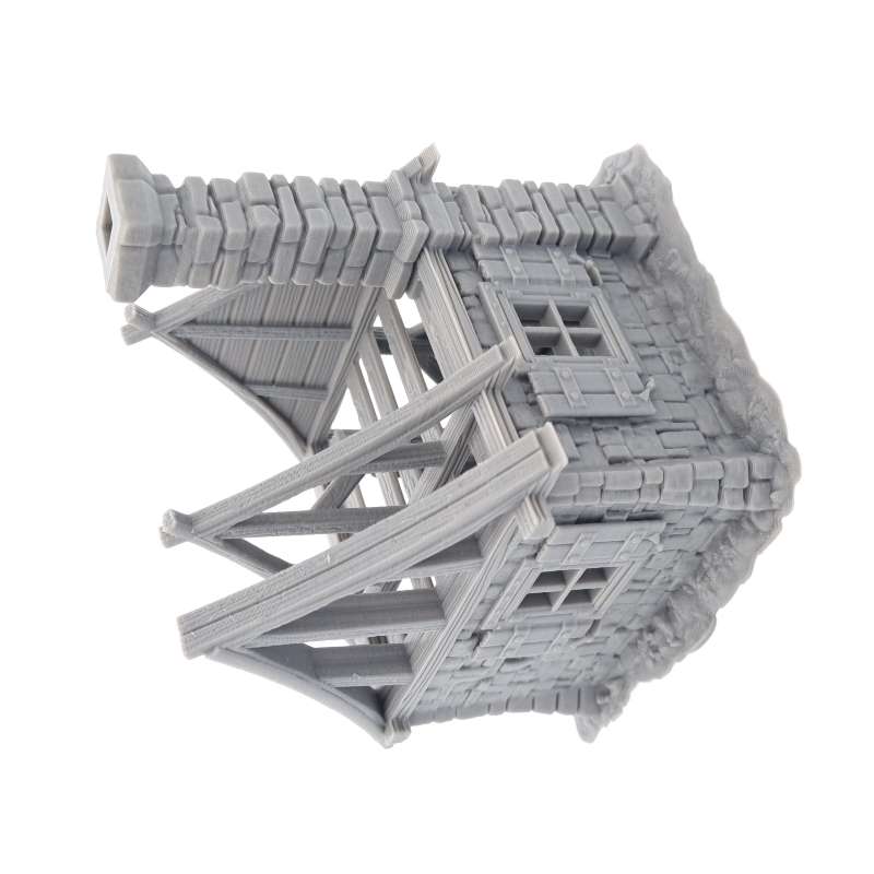House Ruin 03 – Frostguard Town Small Ruin (2 Parts) – 28–32mm Terrain