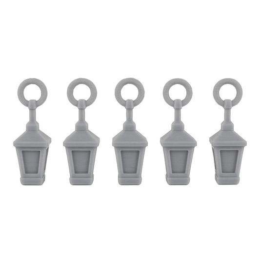 Historic European Hanging Lanterns Set | 16th–19th Century Building Accessories