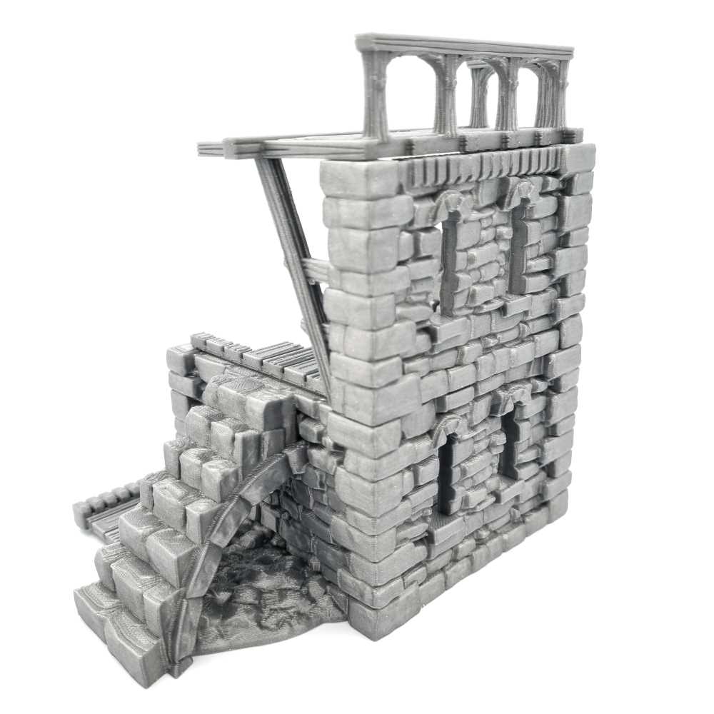 Ruin Types House Ruins type 2 | 3D Printed Models – QP3D – QP3D Wargames