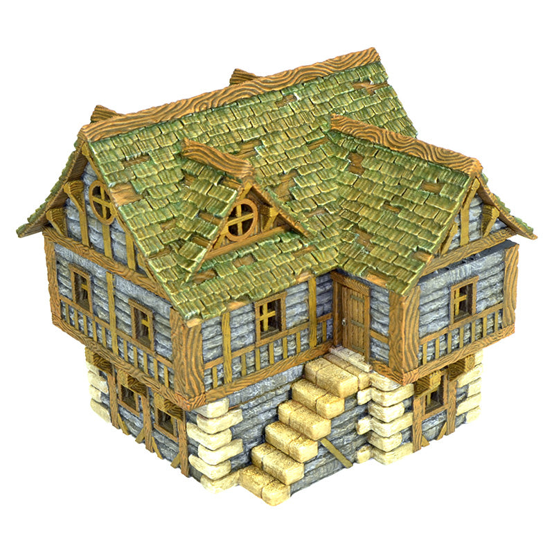 Large Cottage House v1 paintable