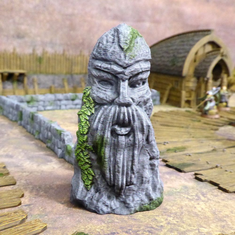 Odin Statue – Viking Norse God Monument - Wargaming Terrain