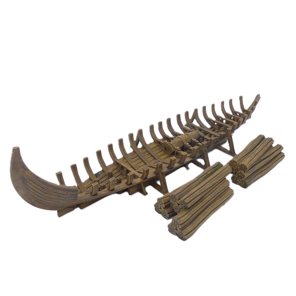 Viking Ship Construction Site – 28-32mm Tabletop Terrain