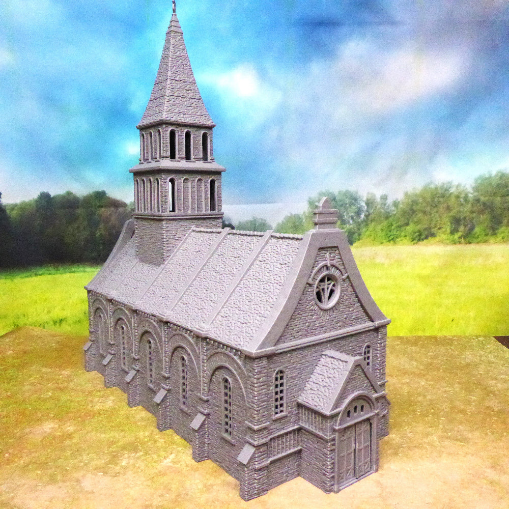 Church of the Dale – 18th Century Rural Church Terrain (28–32mm Scale)