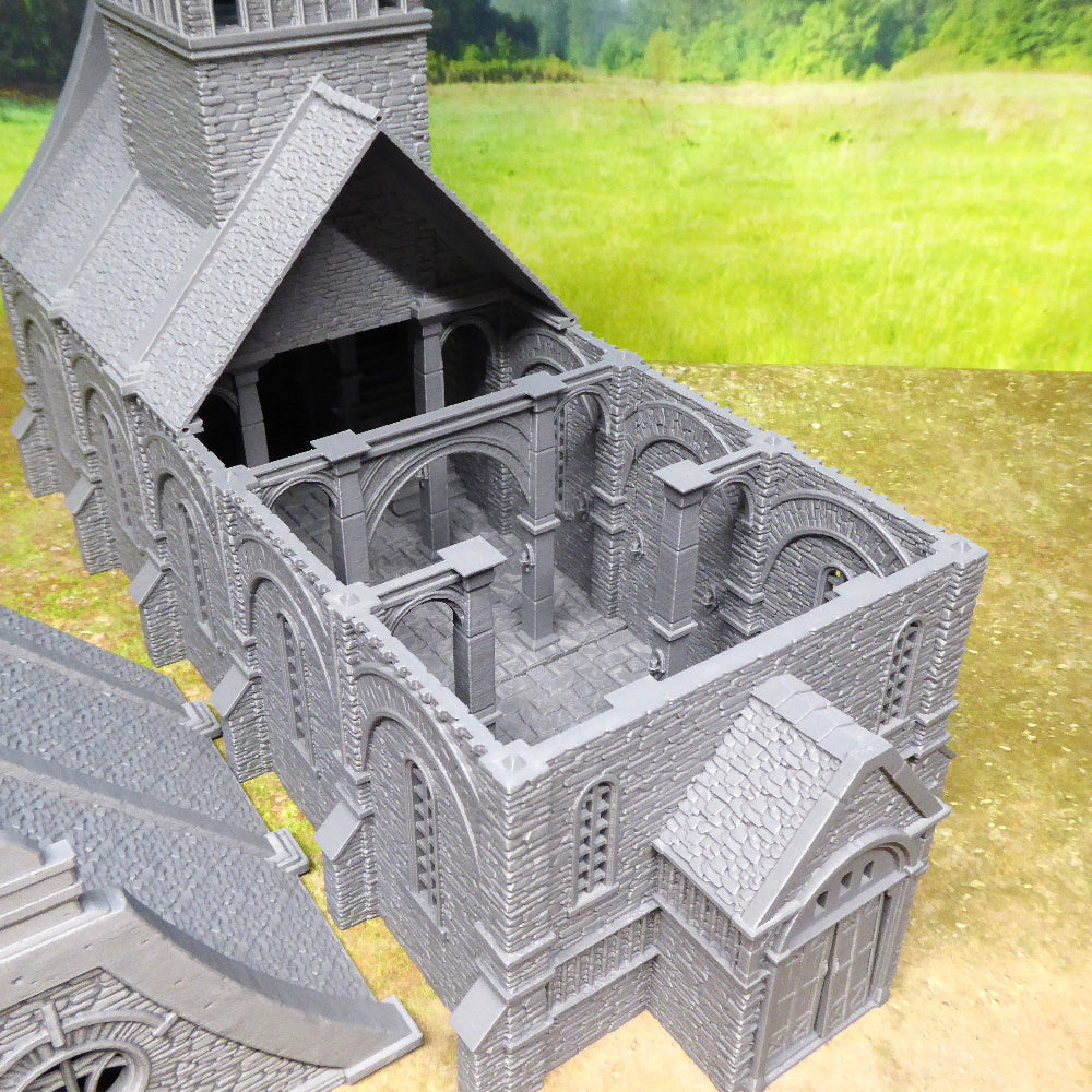 Church of the Dale – 18th Century Rural Church Terrain (28–32mm Scale)