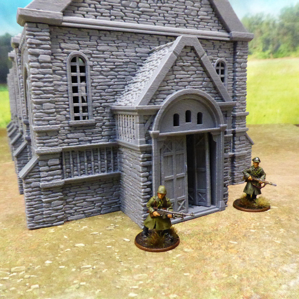 Church of the Dale – 18th Century Rural Church Terrain (28–32mm Scale)