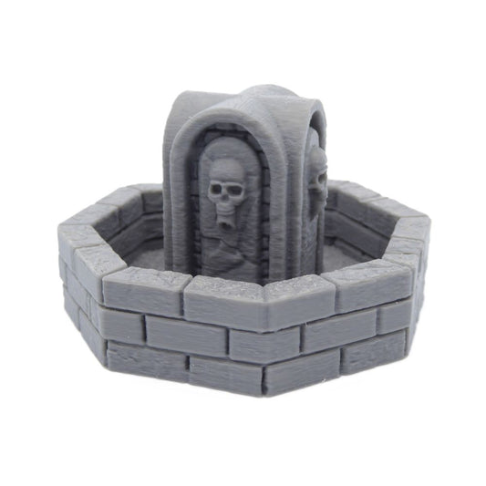 Byzantine Fountain – 28mm Fantasy Terrain | Tabletop Battlefield Scenery
