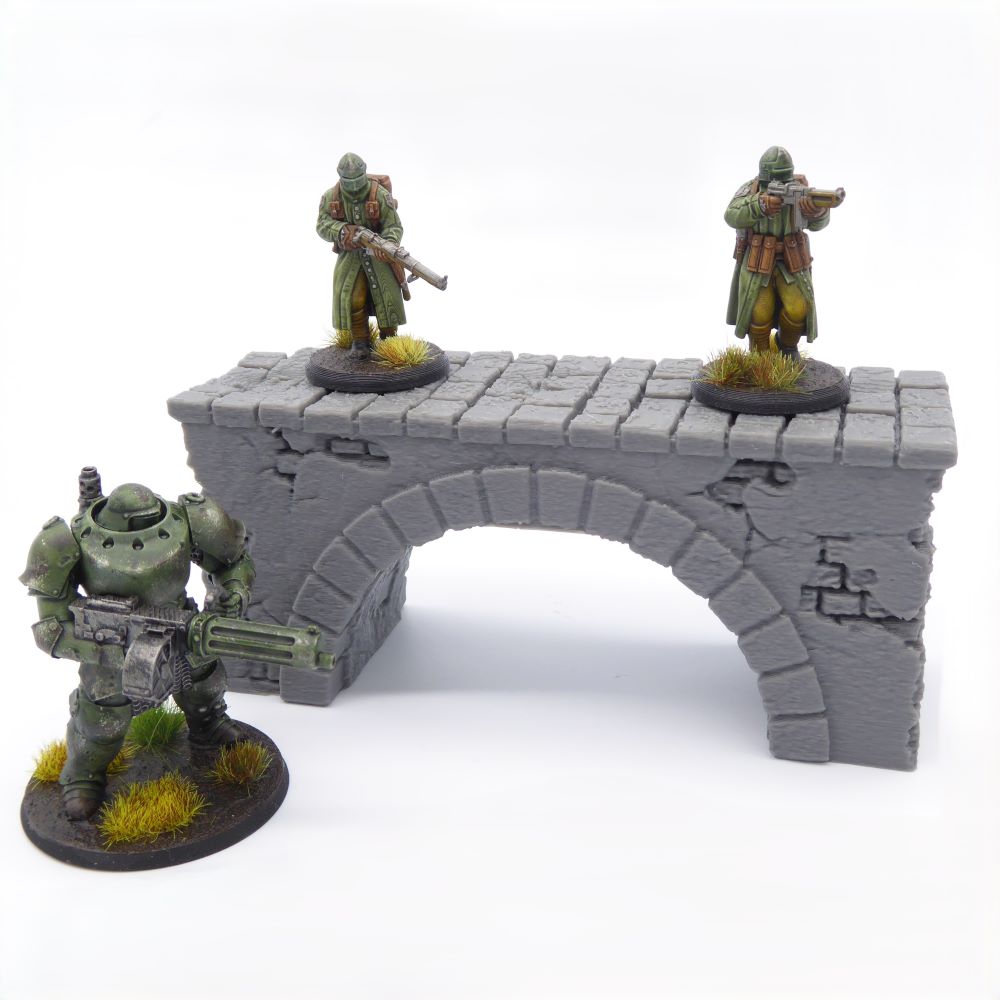 Trench Bridge – Byzantine Era 28mm Terrain | Modular Battlefield Scenery