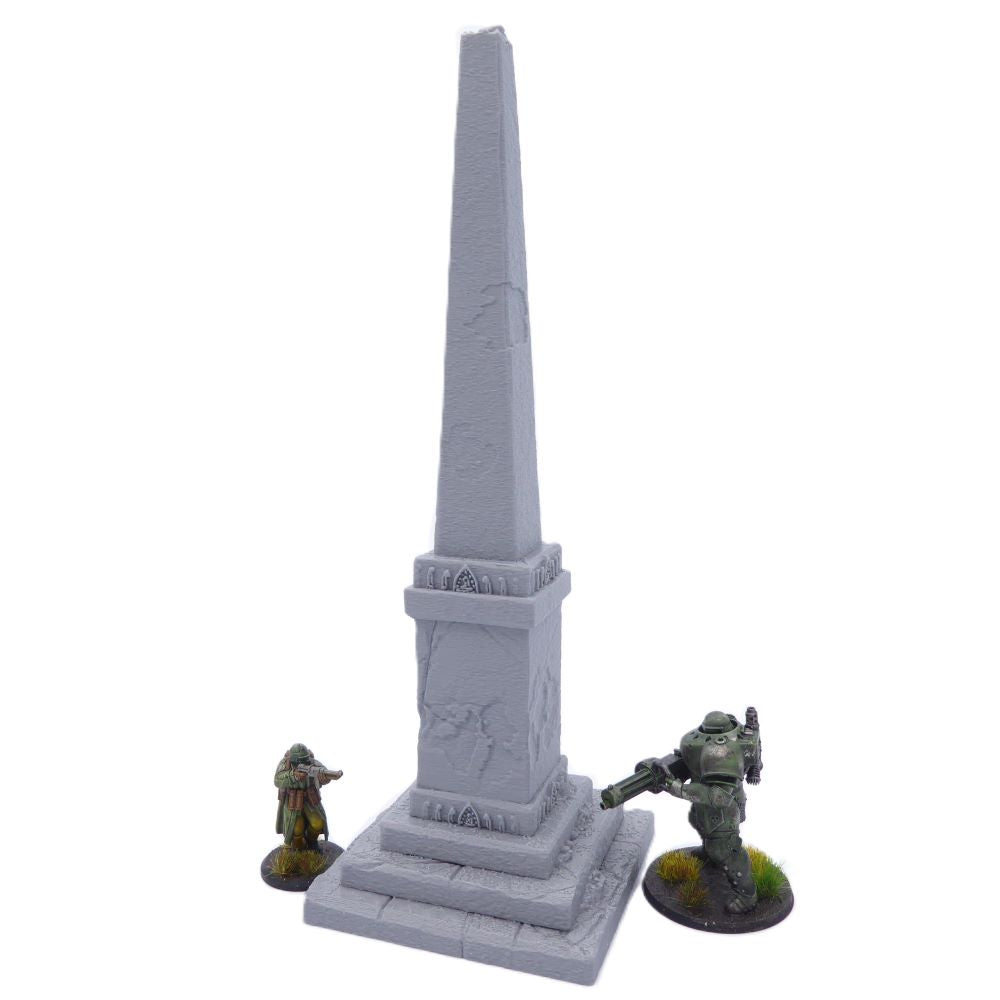 Intact Monumental Column – Byzantine Era 28mm Terrain | Historical Tabletop Scenery