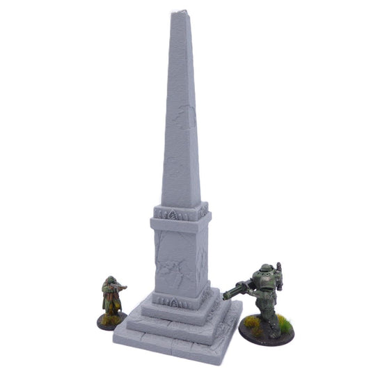 Intact Monumental Column – Byzantine Era 28mm Terrain | Historical Tabletop Scenery