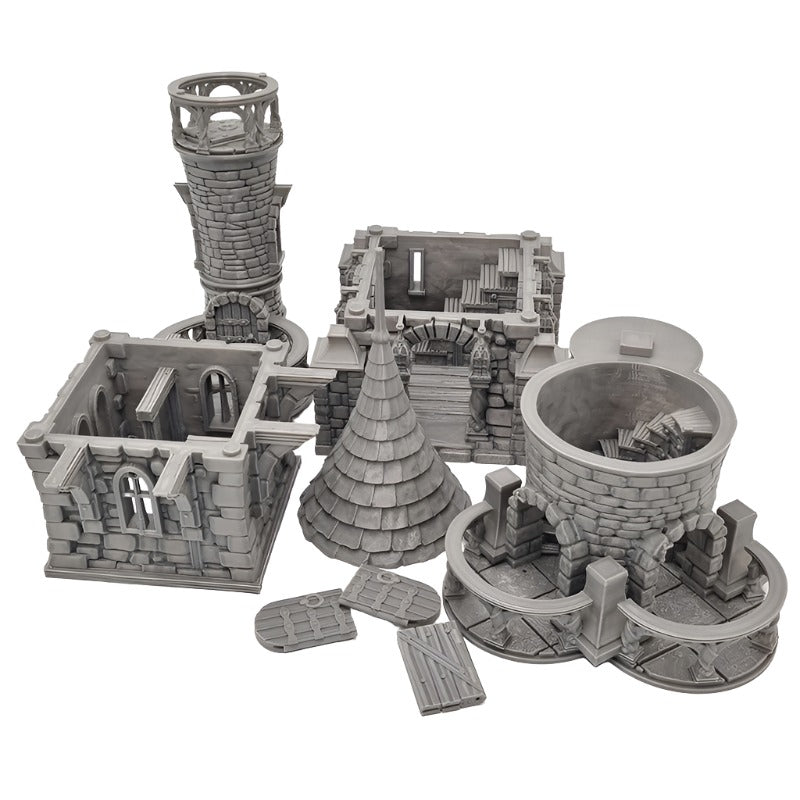 Raven Tower game model building set