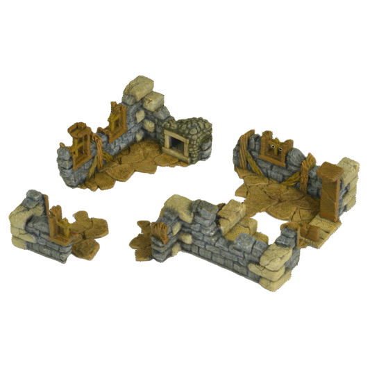 Ruined Cottage House - Base Floor