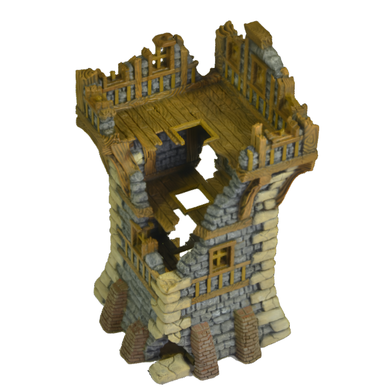 Ruined Cottage Tower House