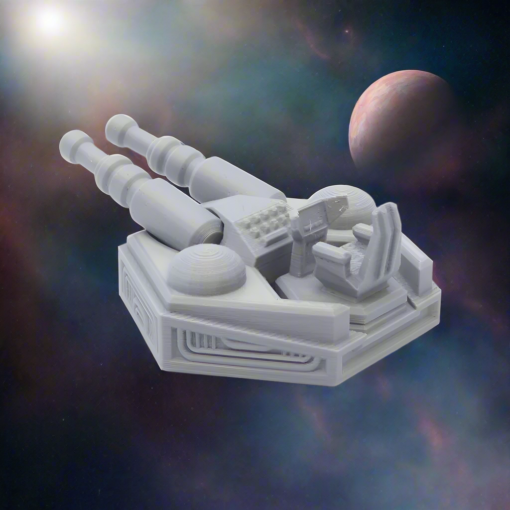 Spaceship - Gun for Room QP3D