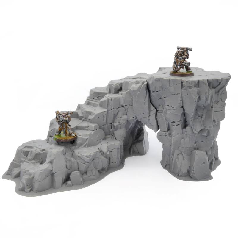 Modular Rocks and Cliffs – QP3D Wargames