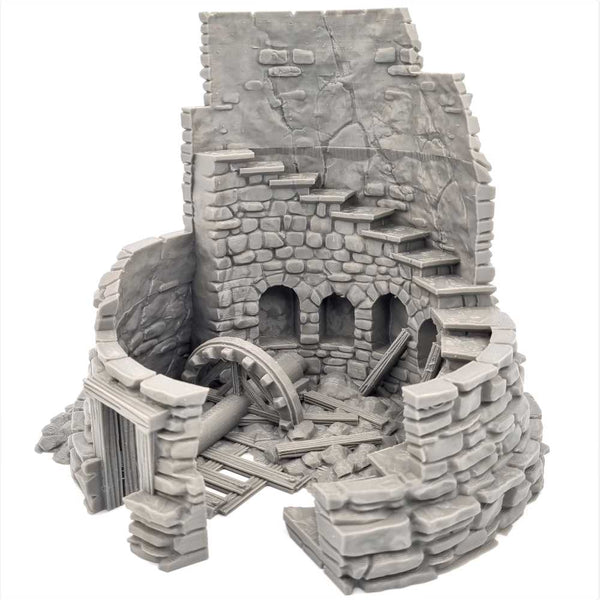 Magic The Gathering Mur En Ruine 3D QP3D Pour Wargames - Terrain 28 Magic The Gathering Mur En Ruine 3D QP3D Pour Wargames - Terrain 28